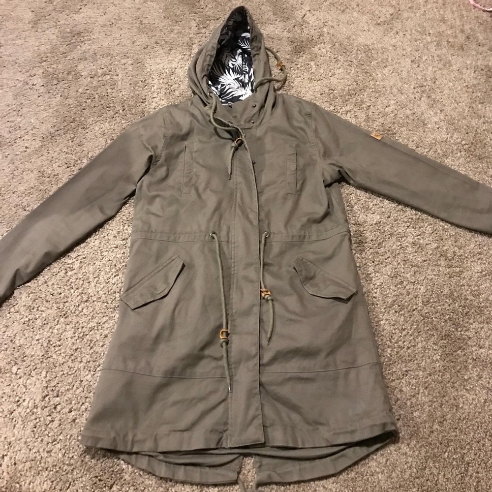 tentree Olive Utility Jacket